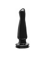 Basix plug de gelatina 12 cm negro