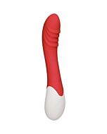 Frenzy - vibrador punto g con calor - rojo