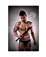 Jockstrap 008 black leather passsion men lingerie s/m