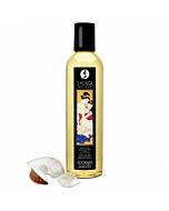 Shunga erotic massage oil adorable brillantes de coco 250ml