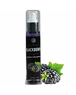 Lubricante y aceite 2 en 1 efecto calor mora, 50 ml