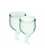 Satisfyer feel secure copa menstrual - verde