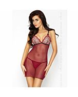 Passion woman whitney chemise rojo talla s/m