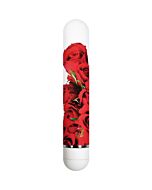 Vibrador flores cama de rosas