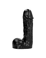 All black pene realístico 19cm