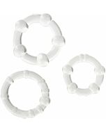 Trío Anillos Transparentes