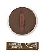 Masturbador masculino forma vagina negra