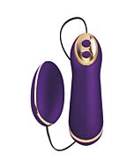 Entice ella huevo vibrador morado