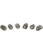 Power penis sleeve set negro 6pcs