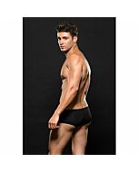 Envy elastic microfibra boxer mod waffle trunk negro