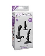 Plug anal party pack black
