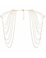 Bijoux magnifique joya de cadenas metãlicas para hombros y espalda