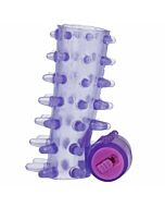 Casual ring funda pene vibrador lila