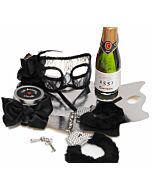 Máscara Veneciana Negra.