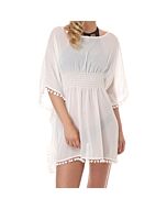 Vestido palmarola blanco