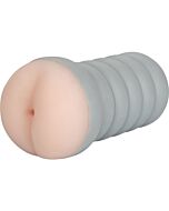 Ribbed gripper tight masturbador ano