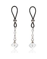 Colgantes para pezones - gema de cristal