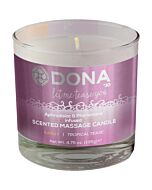 Dona vela de masaje sassy 135 gr