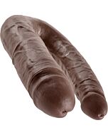 King cock dildo doble penetraci