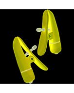 Pinzas para pezones con vibrador morado