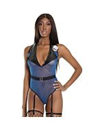 Teddy cop - azul y negro