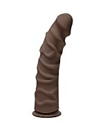 The ragin d pene realístico 20 cm chocolate