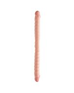 Basix pene doble de gelatina natural 47 cm