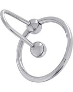 Anillo spermstopper acero - 28 mm - plata