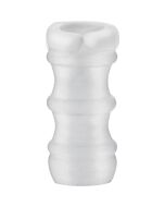 Masturbador zig zag transparente