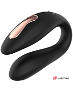 Anillo Vibrador Dual - Obsidiana Vibrante