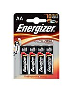 Pilas Alcalinas Energizer AA LR6 - Pack 4 Unidades
