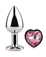 Plug Fucsia Corazón: Seducción en Metal