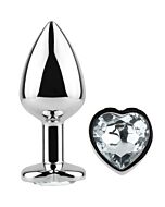 Corazón de Cristal Butt Plug - Talla S