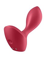 Plug Anal Vibrador Red Velvet