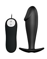 Plug Pene Vibrante Negro