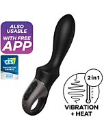 ClimaxHeat Anal Vibrador - Negro