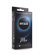 Preservativos MySize Mix 49mm - Pack 10