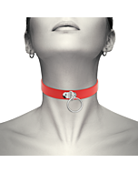 Collar Rouge Chic Vegan Cuero - Accesorio Sensual