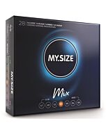 Pack Mix 57mm: Variedad en 28 Preservativos