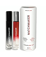 Kit Diamante Negro y Rojo Eye of Love - Perfume Feromonas 10 ml