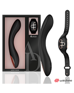 Control Curvas - Vibrador Remoto WatchMe Negra/Oro