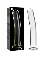 Dildo Cristal Nebula 18.5 cm Transparente