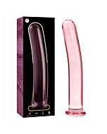 Dildo Cristal Rosa Nebula 18.5x3 cm