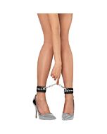 Tobilleras Diamante Negro