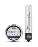 Pleasure kit de bala vibradora y bálsamo labial