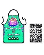 Delantal tarta unisex