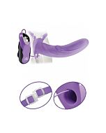 Fetish fantasy elite arnes vibrador hueco 22 cm lila