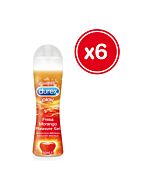 Durex play sweet strawberry 50 ml (6 uds)