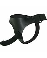 ULTRA PASSIONATE HARNESS ARNES CON STRAP ON NEGRO 15 CM