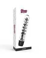 Glossy lenny vibrador negro